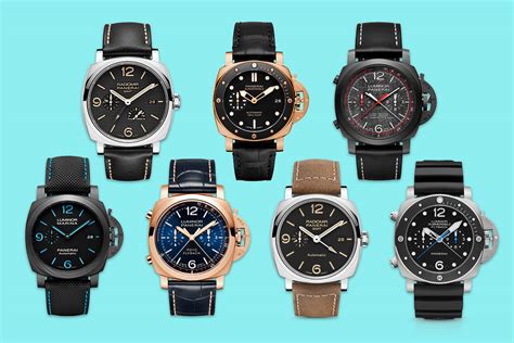 panerai most popular model|panerai model list.